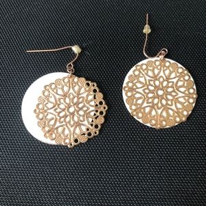 Rose Gold Earrings